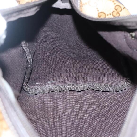 GUCCI GG Crystal Boston Bag Coated Canvas Outlet Beige Gold - Picture 16 of 16